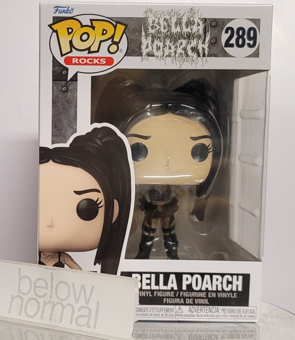 Funko Pop Rocks #289 Bella Poarch Ships Double Boxed